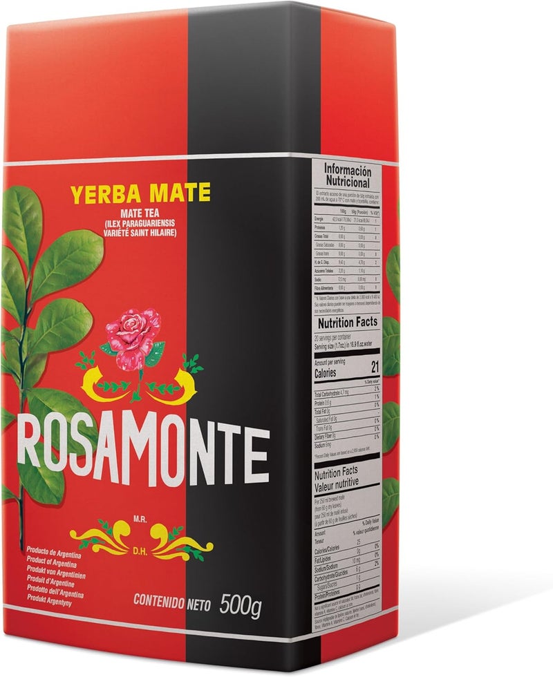 Rosamonte Yerba Mate Rosamonte 500g - Loose Herbal Tea from Argentina - Image 1
